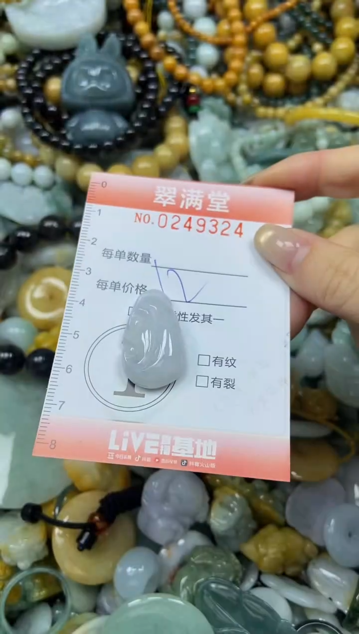 未镶嵌挂件翡翠闪购0249324