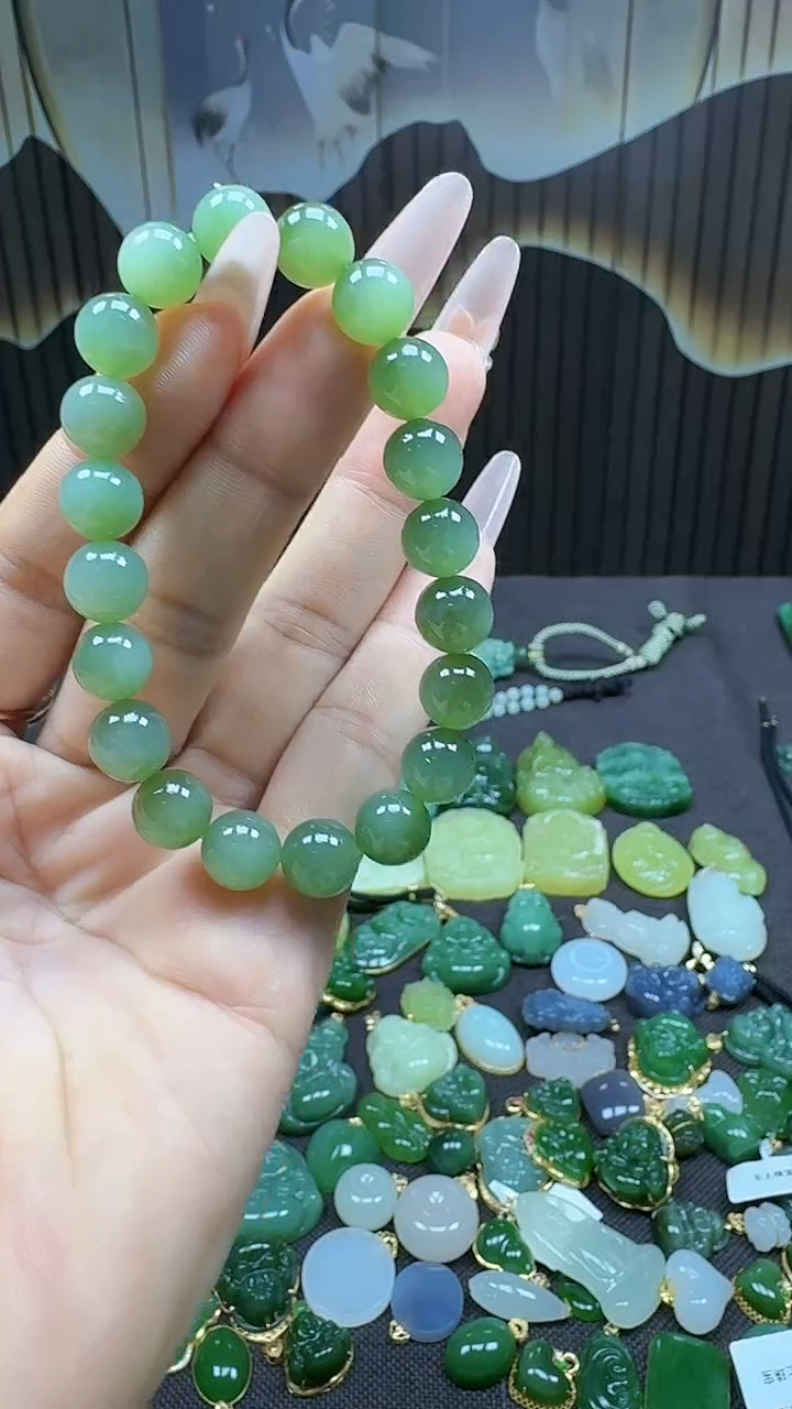 和田玉未镶嵌挂件9+