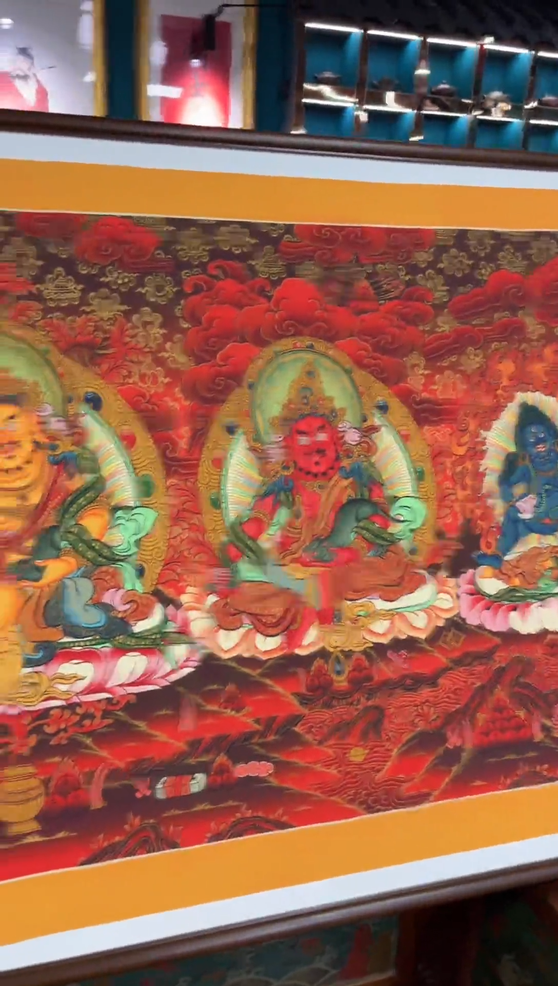 吊坠晓晓的唐卡tk16