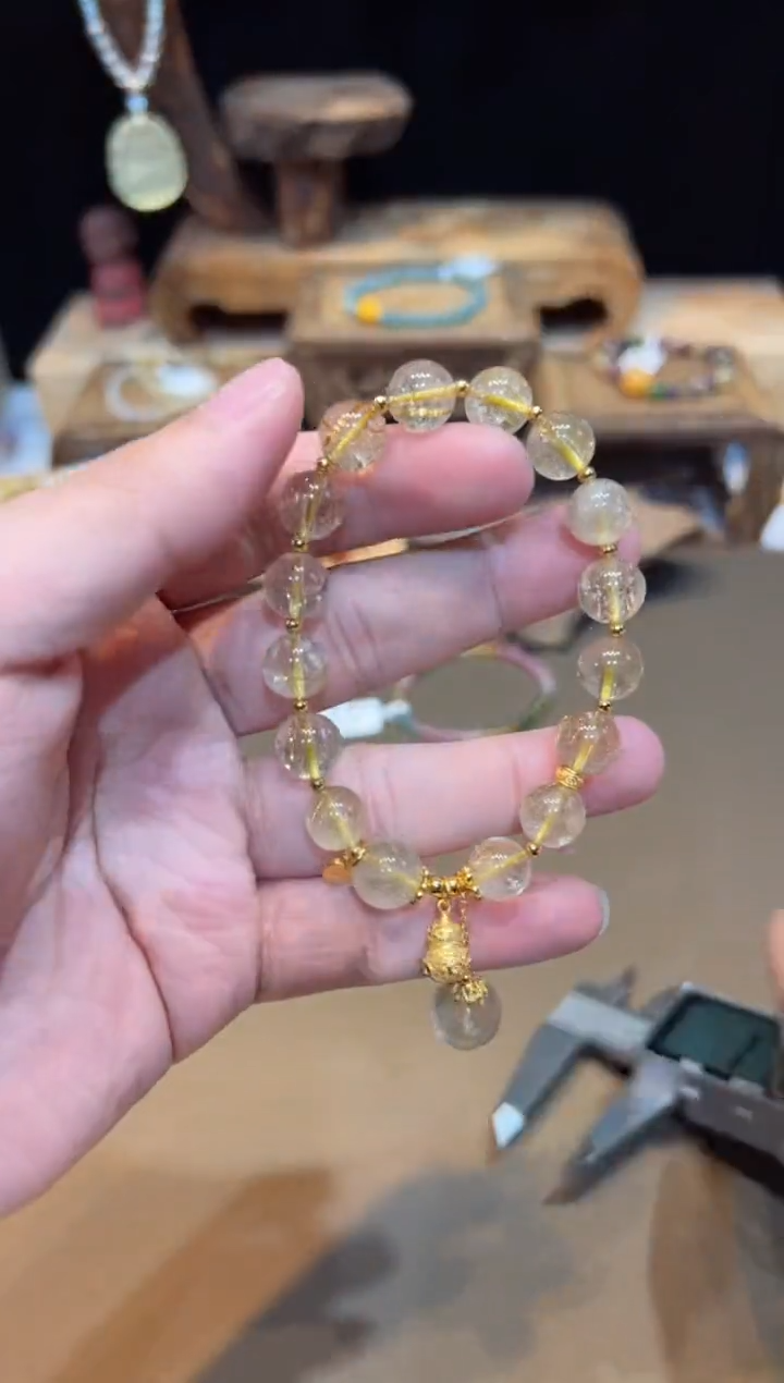 水晶手链未镶嵌手饰@@E2352