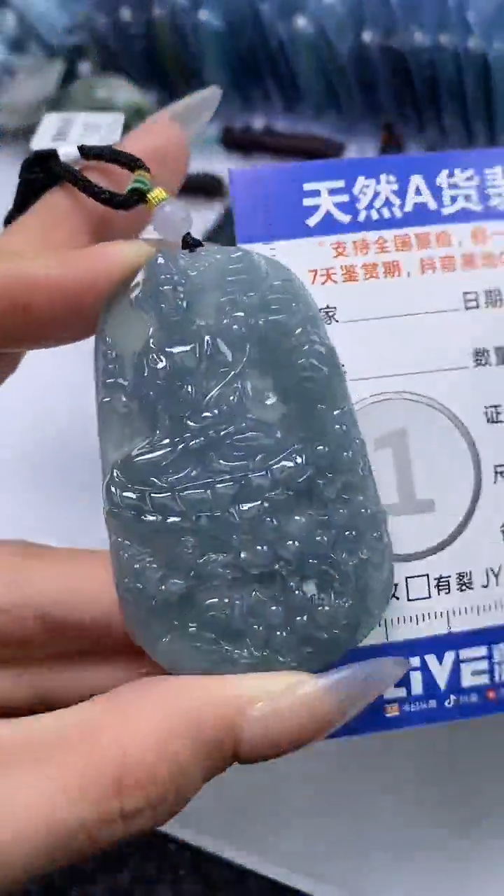 【闪购商品】翡翠颈饰未镶嵌A货翡翠9660