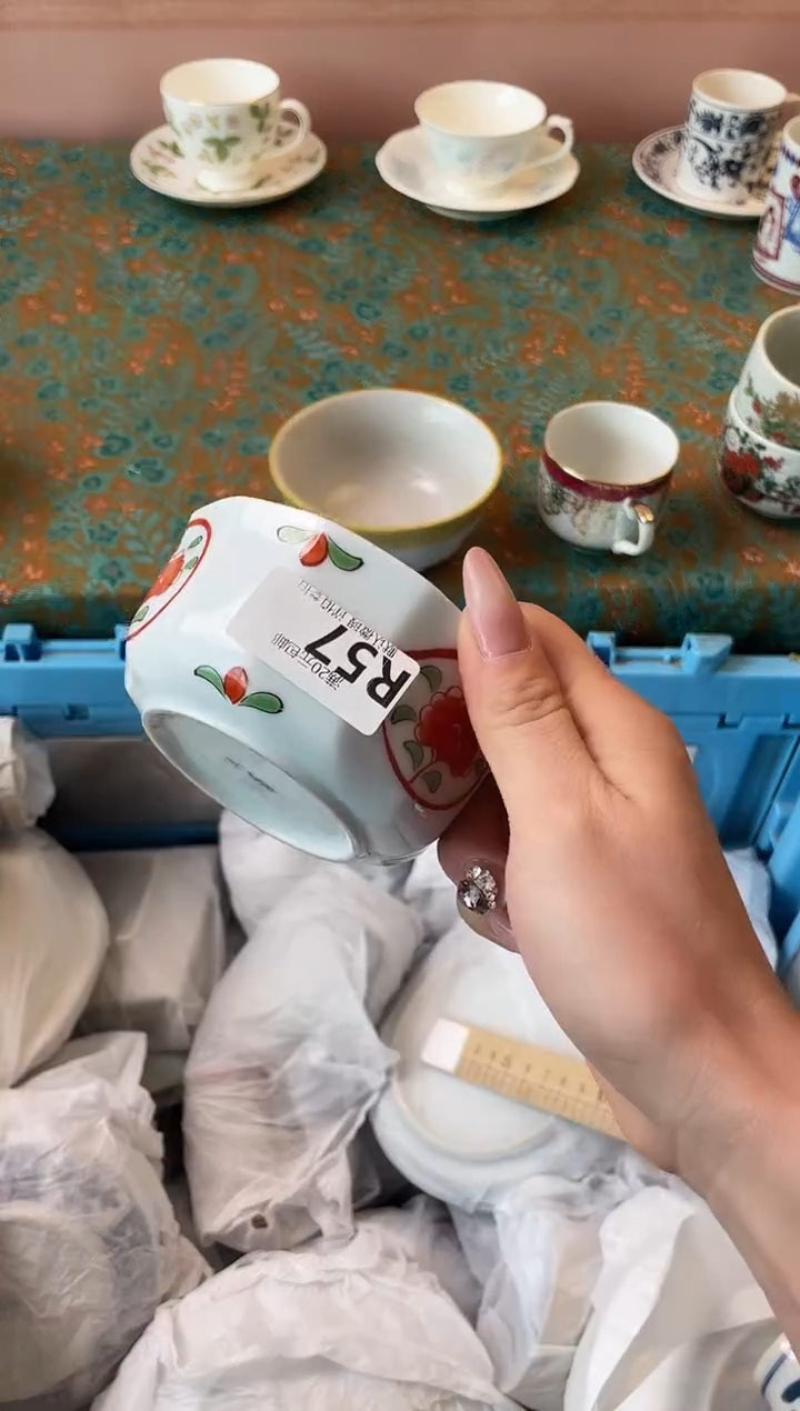 瓷片熊****物瓷器瓷器R57