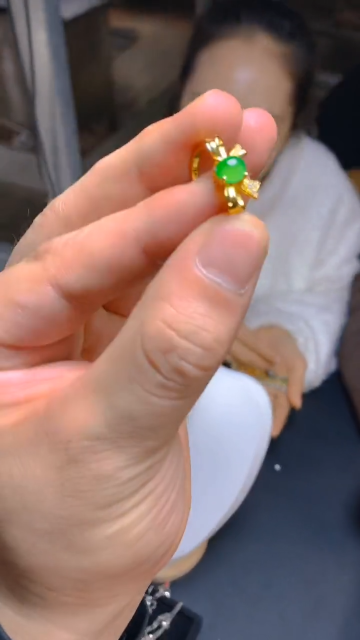 【闪购商品】翡翠戒指未镶嵌1034954968多样性发一