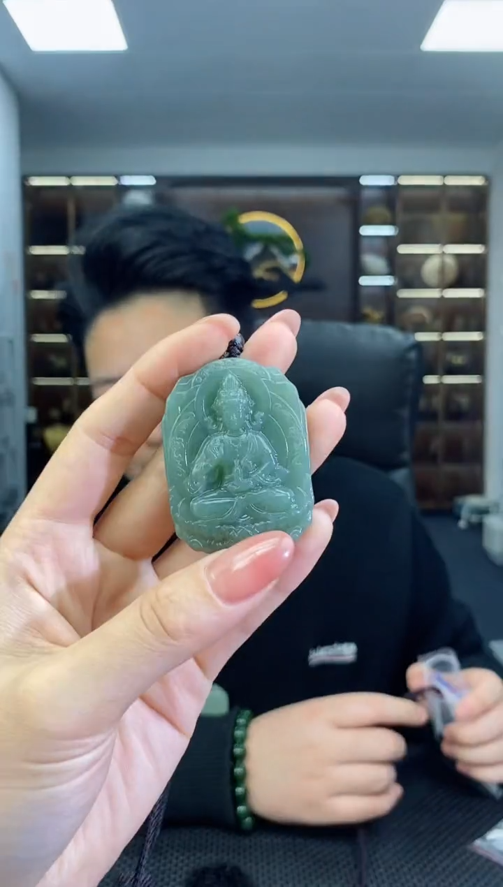 【闪购商品】和田玉颈饰未镶嵌观音清货2