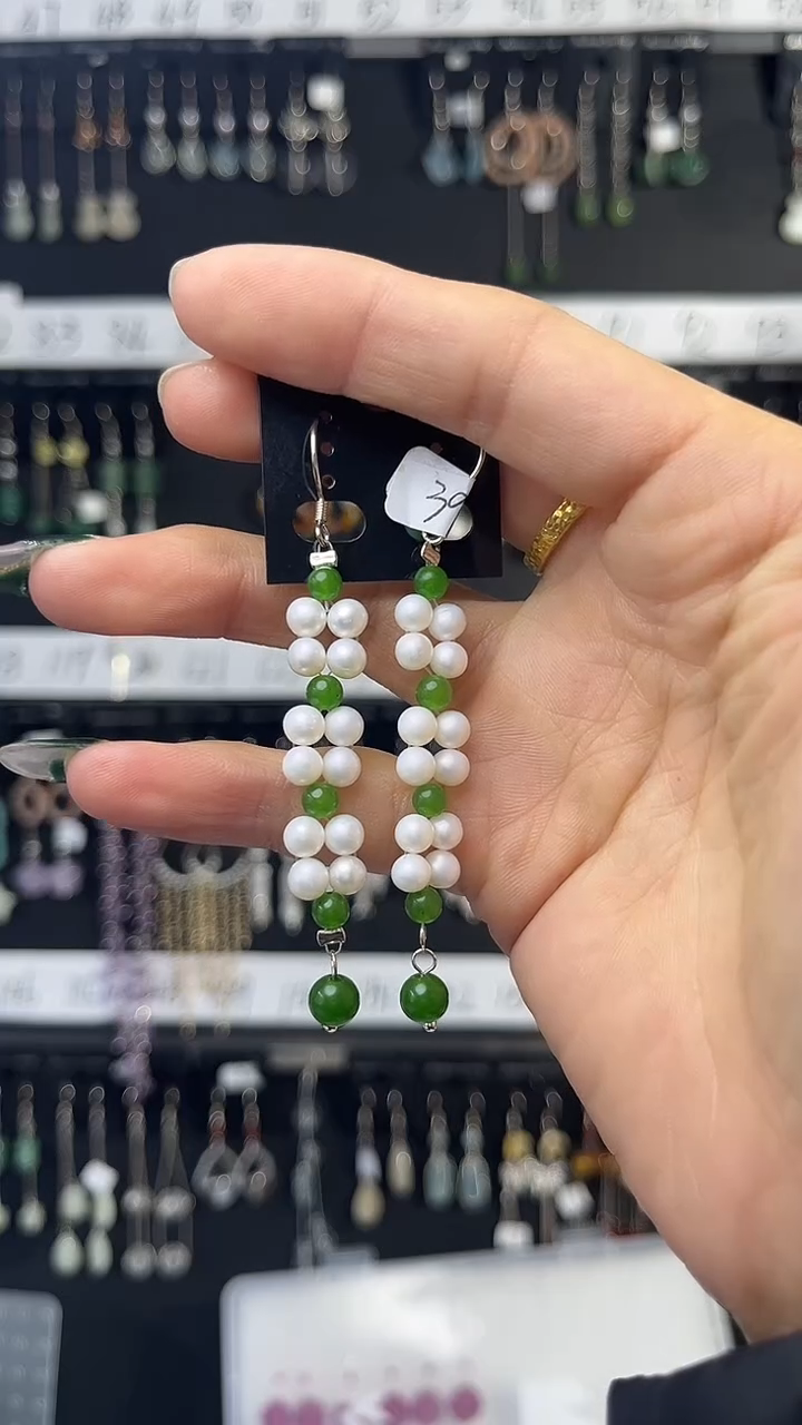 未镶嵌翡翠耳饰安****3 安之若素