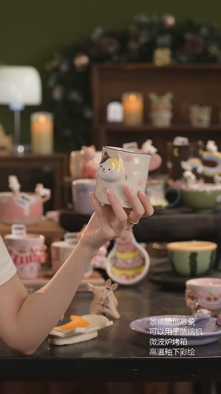 瓷片景德镇原创手作