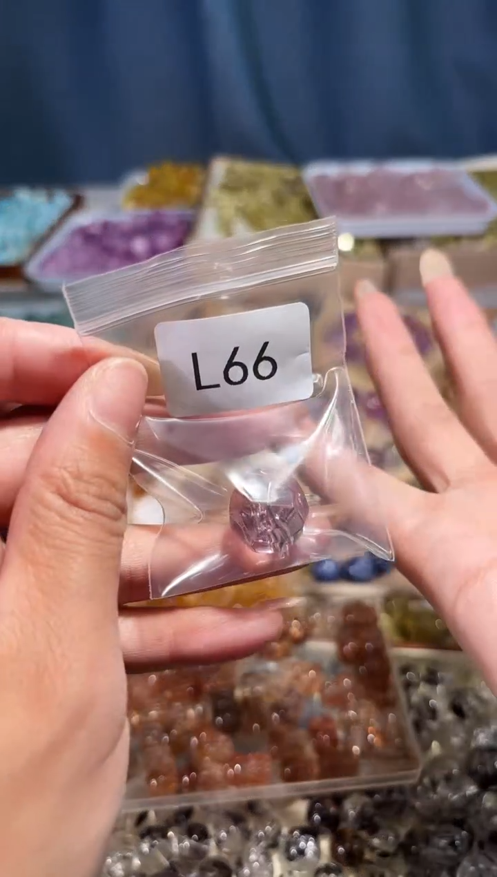 未镶嵌手串水晶喔***喔L66紫水晶圆珠单颗