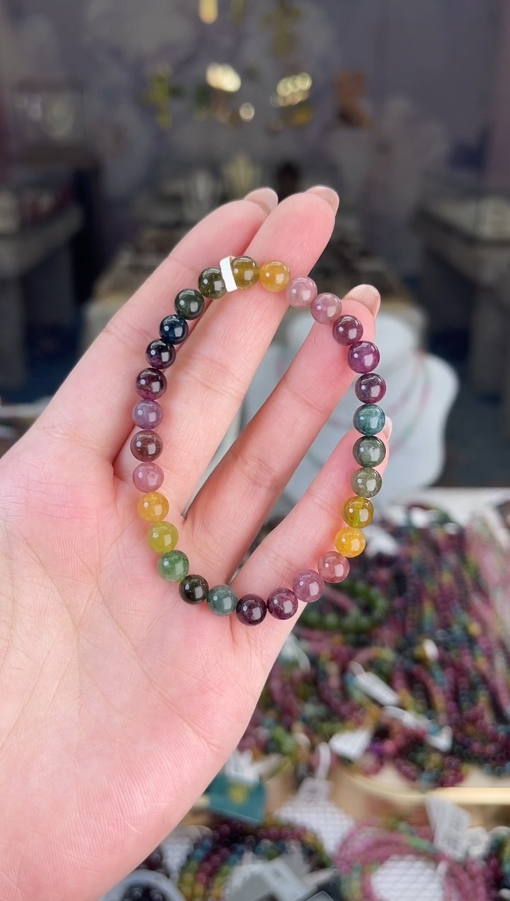 【闪购商品】碧玺/未镶嵌6mm+碧玺单圈多样性发货