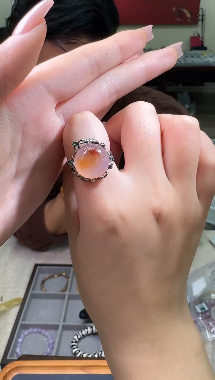 【闪购商品】水晶戒指银S925镶嵌多样性发一件 469