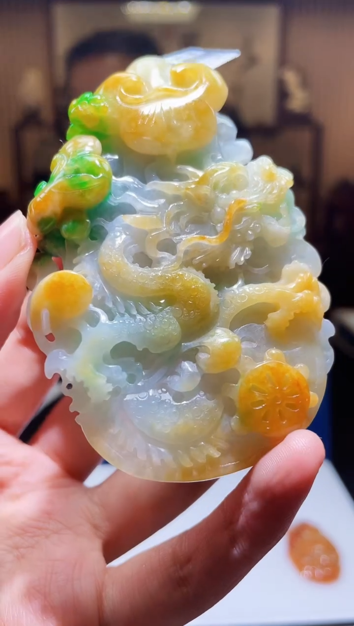 【闪购商品】翡翠颈饰未镶嵌M-@@JHZA022387