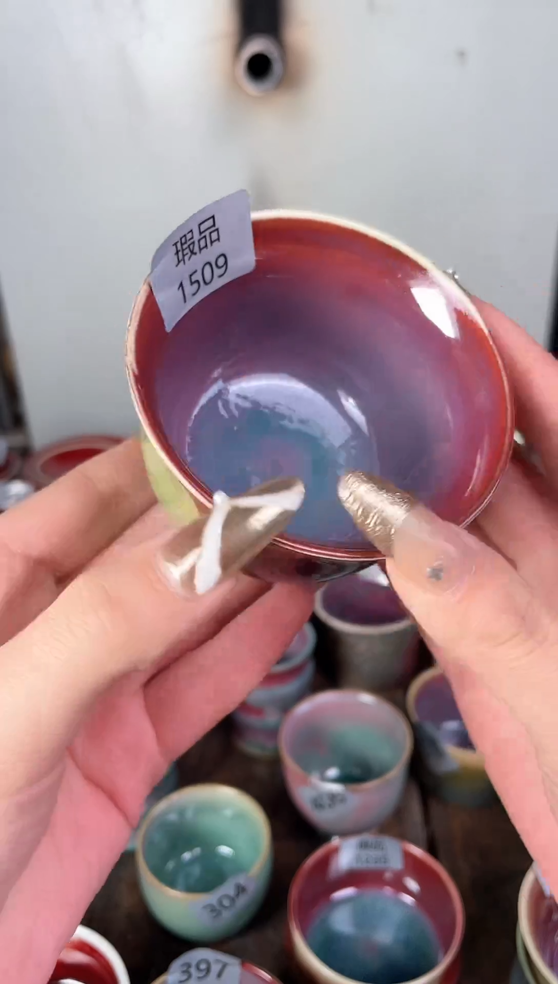 【闪购商品】摆件钧瓷手工茶器窑变