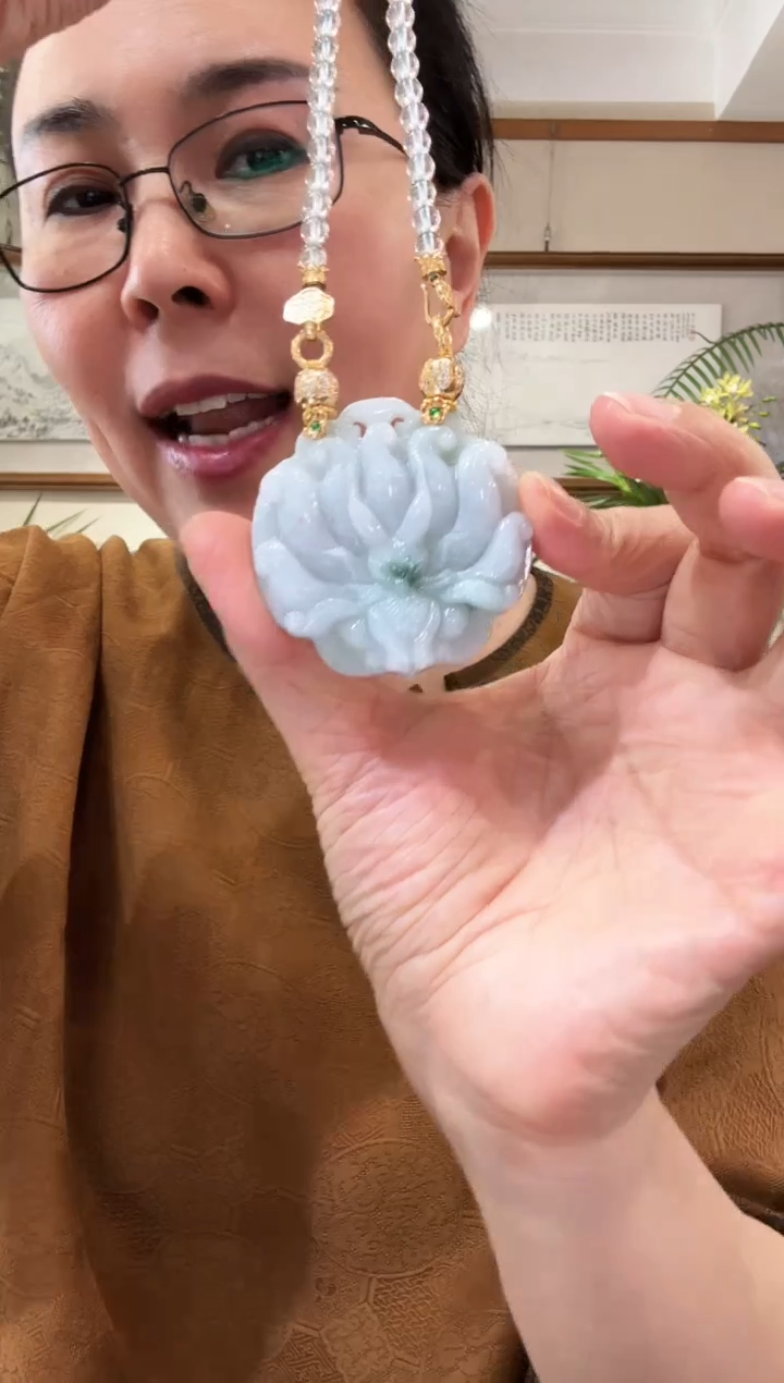 【闪购商品】翡翠颈饰未镶嵌国风