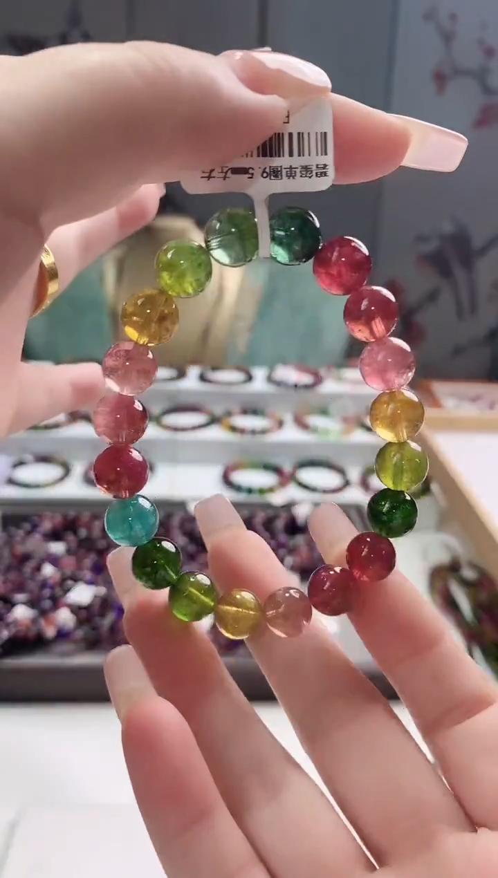 【闪购商品】碧玺单圈9.5*未镶嵌多人多样性发其一