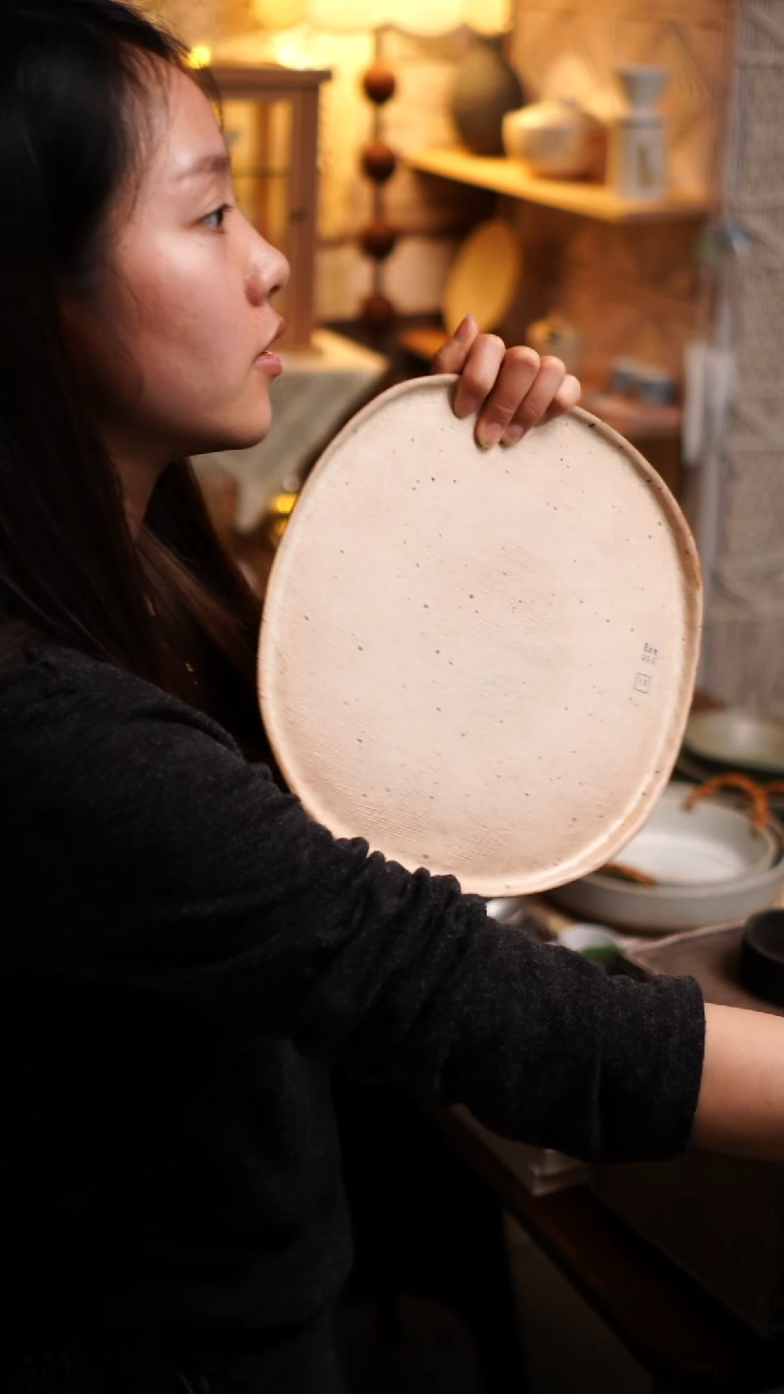 普通钢化玻璃双饮款蔓心手工粗陶福利