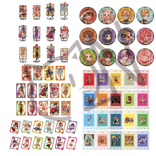 【喵N】地缚少年花子君十周年展 吧唧/立牌/透卡/明信片