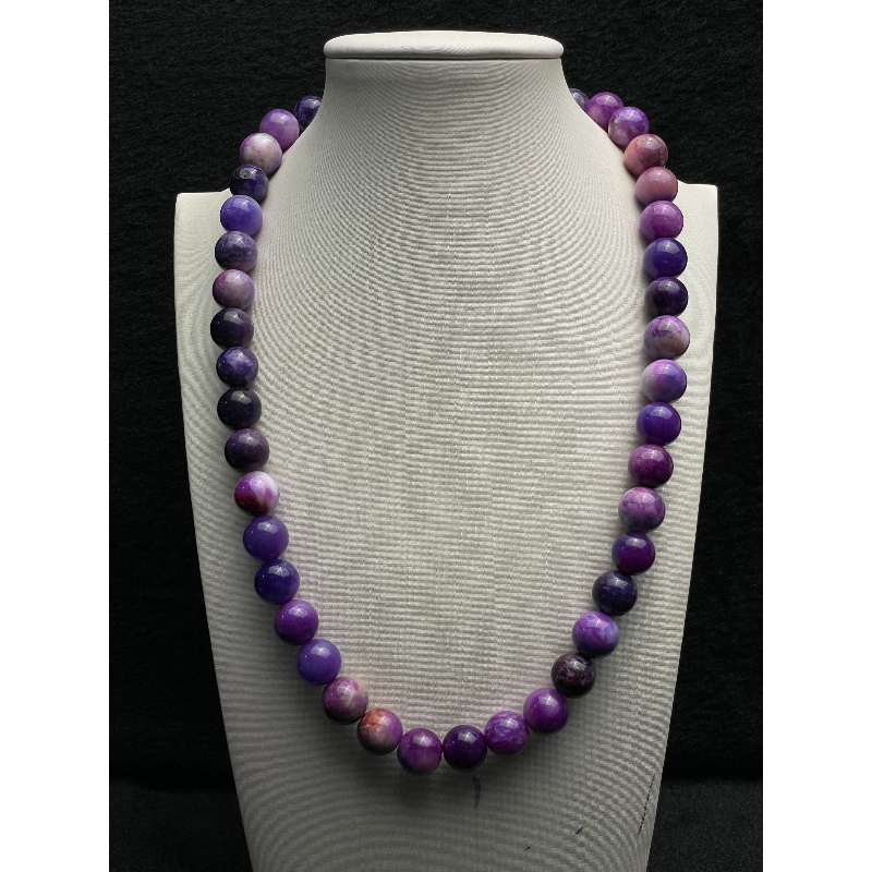 A47龙纹紫舒12m项链时尚百搭女款