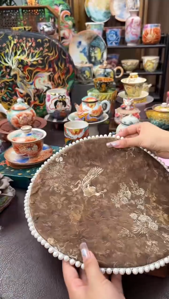 迟暮芳华珍珠圆茶席