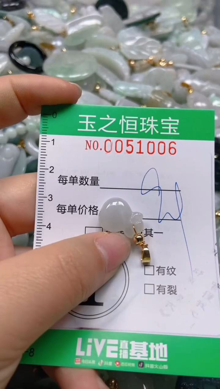 【闪购商品】翡翠颈饰未镶嵌闪购0051006