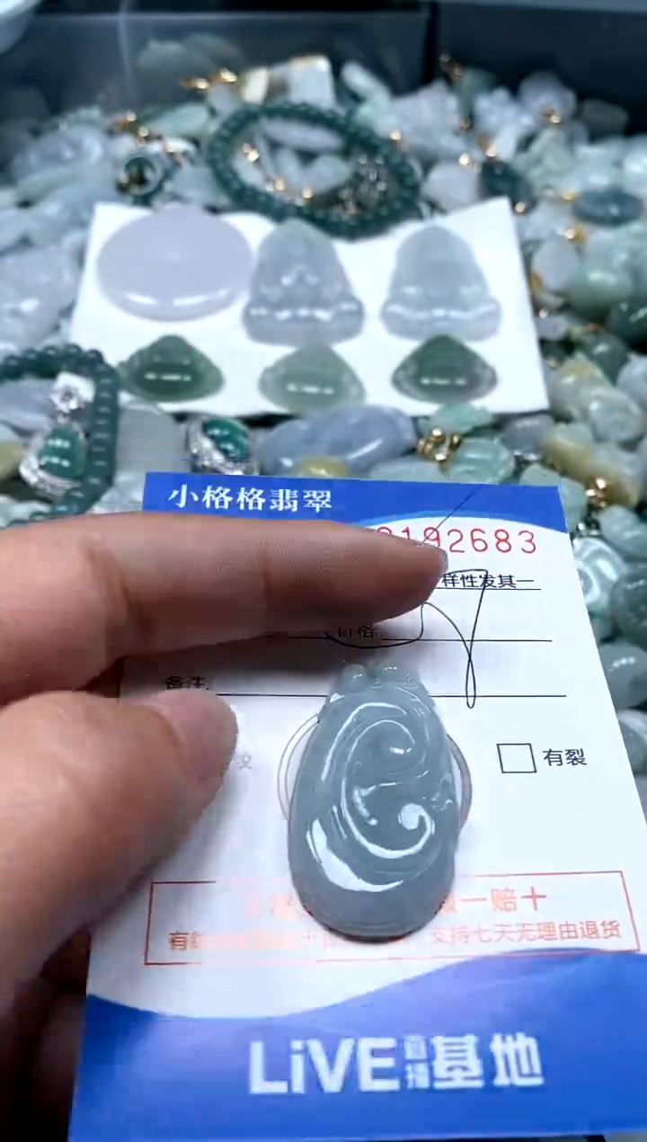 【闪购商品】翡翠颈饰未镶嵌闪购商品0192683