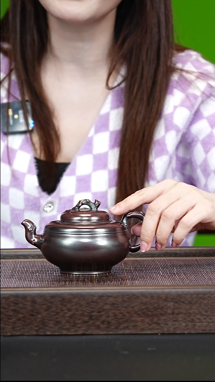 紫砂茶宠宜兴紫砂壶H31343