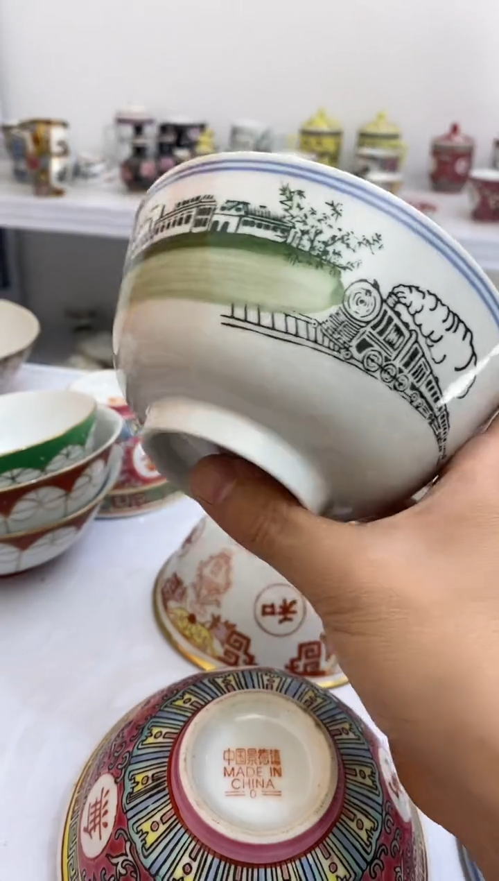 摆件陶567老厂瓷微瑕慎拍（已开价）