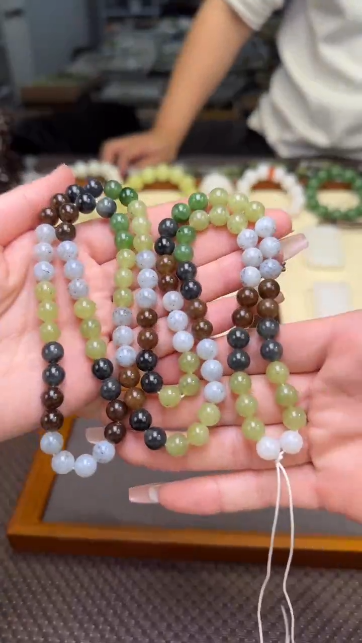 【闪购商品】和田玉珠串未镶嵌珠串