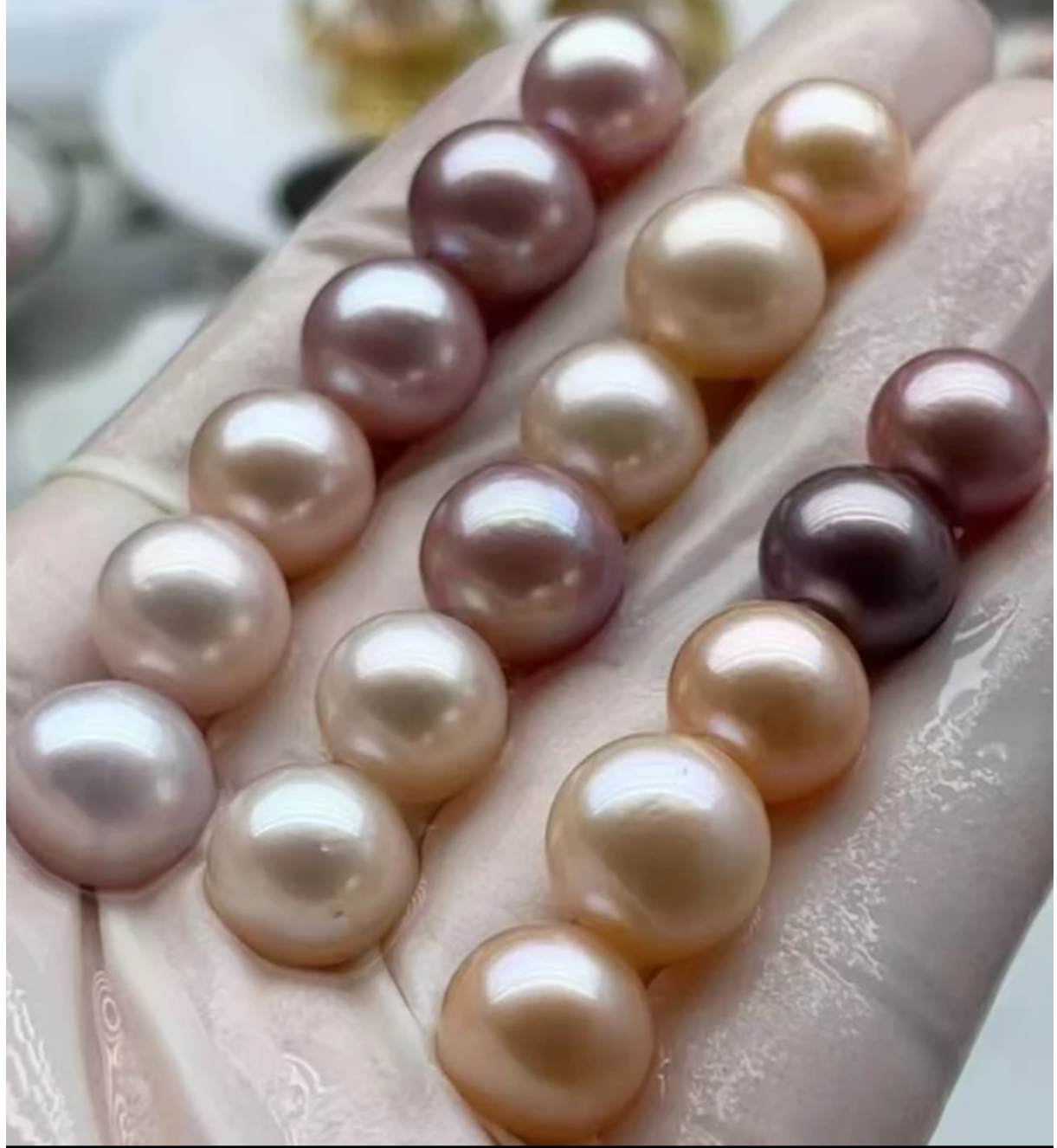 爱迪生单珠蚌8-11MM（活体开蚌不退不换）可定制DIY定制成品