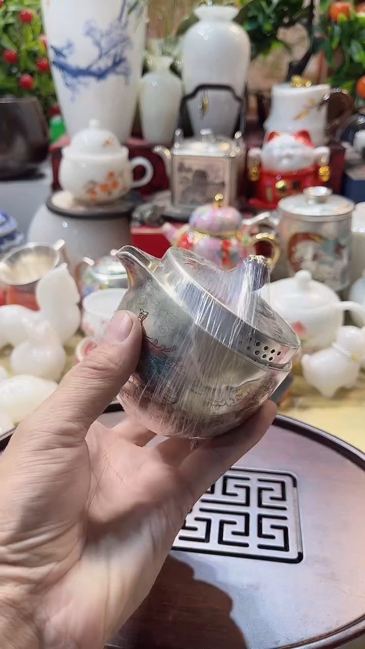 瓷片德艺茶器直播间@@氧化银快客