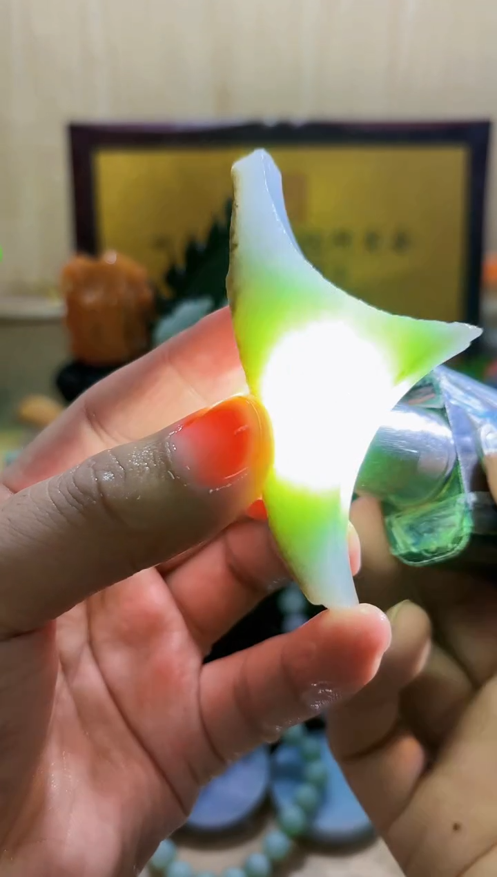 未镶嵌挂件翡翠A货常星5060