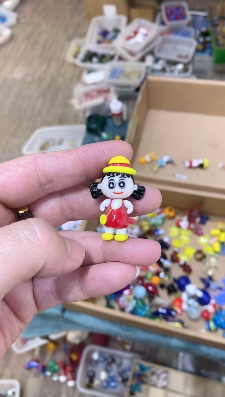 琉璃手工艺品樱桃小丸子