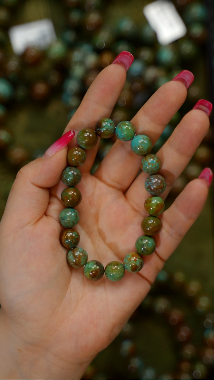 未镶嵌绿松石珠宝奇石Q09