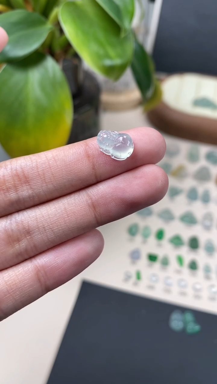 【闪购商品】翡翠颈饰未镶嵌翡翠冰种裸石