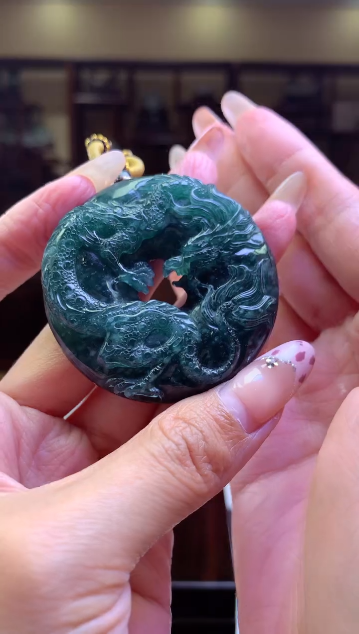 【闪购商品】定制翡翠未镶嵌挂件发货（拍一发一）