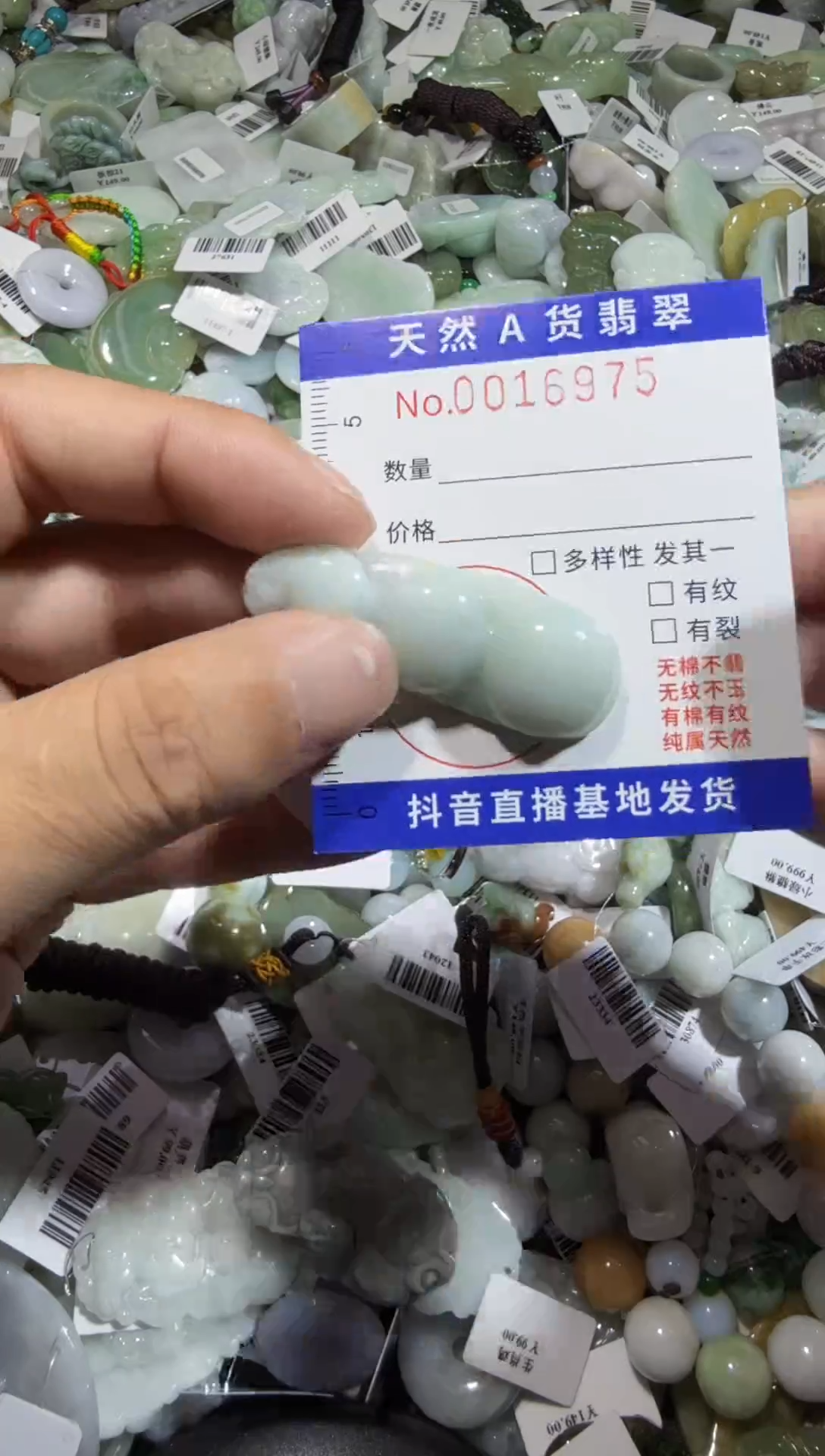 【闪购商品】翡翠颈饰未镶嵌00016975