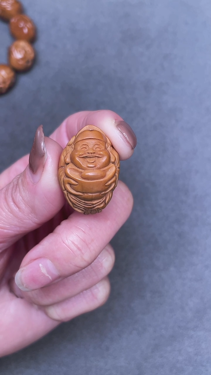 【闪购商品】橄榄核手串单籽财神