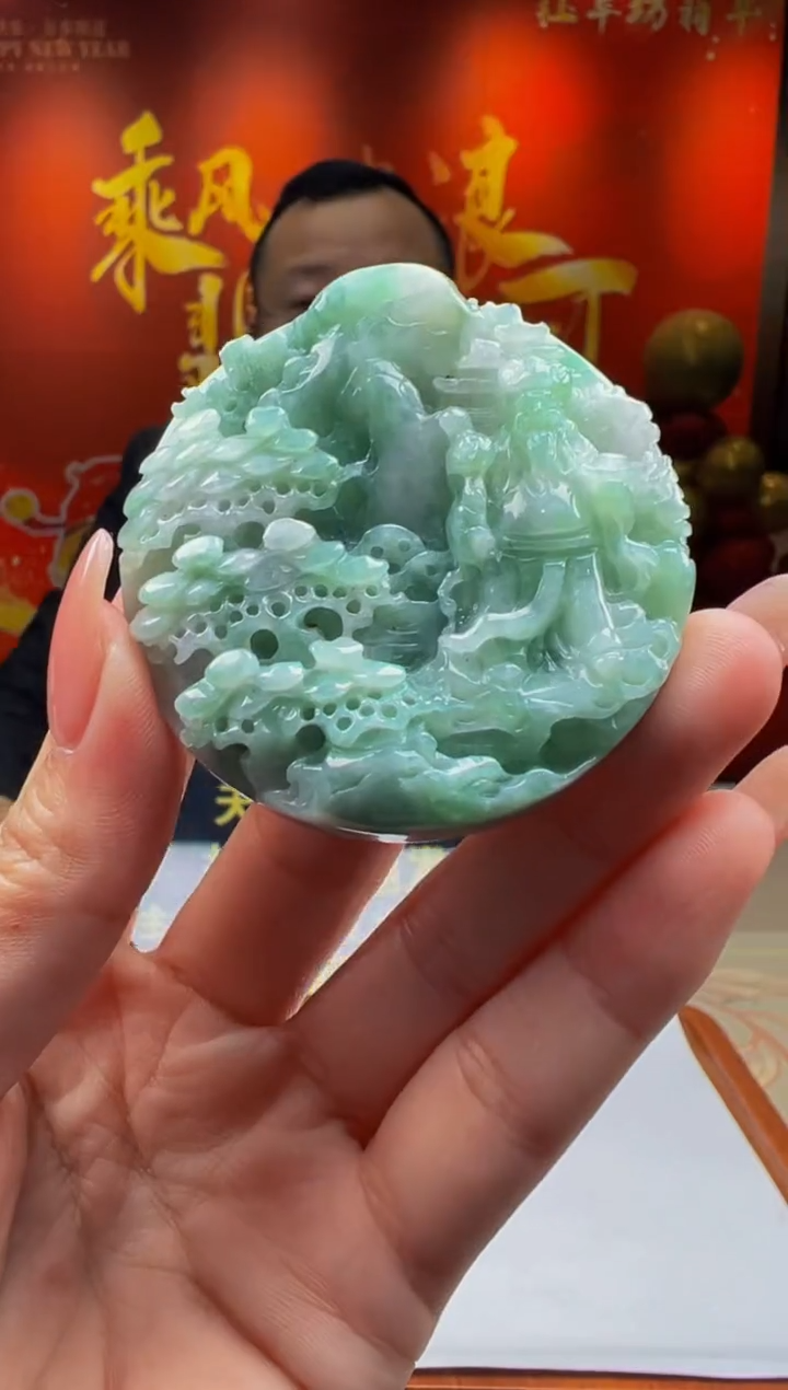 【闪购商品】定制翡翠未镶嵌Y2025-1-23-14