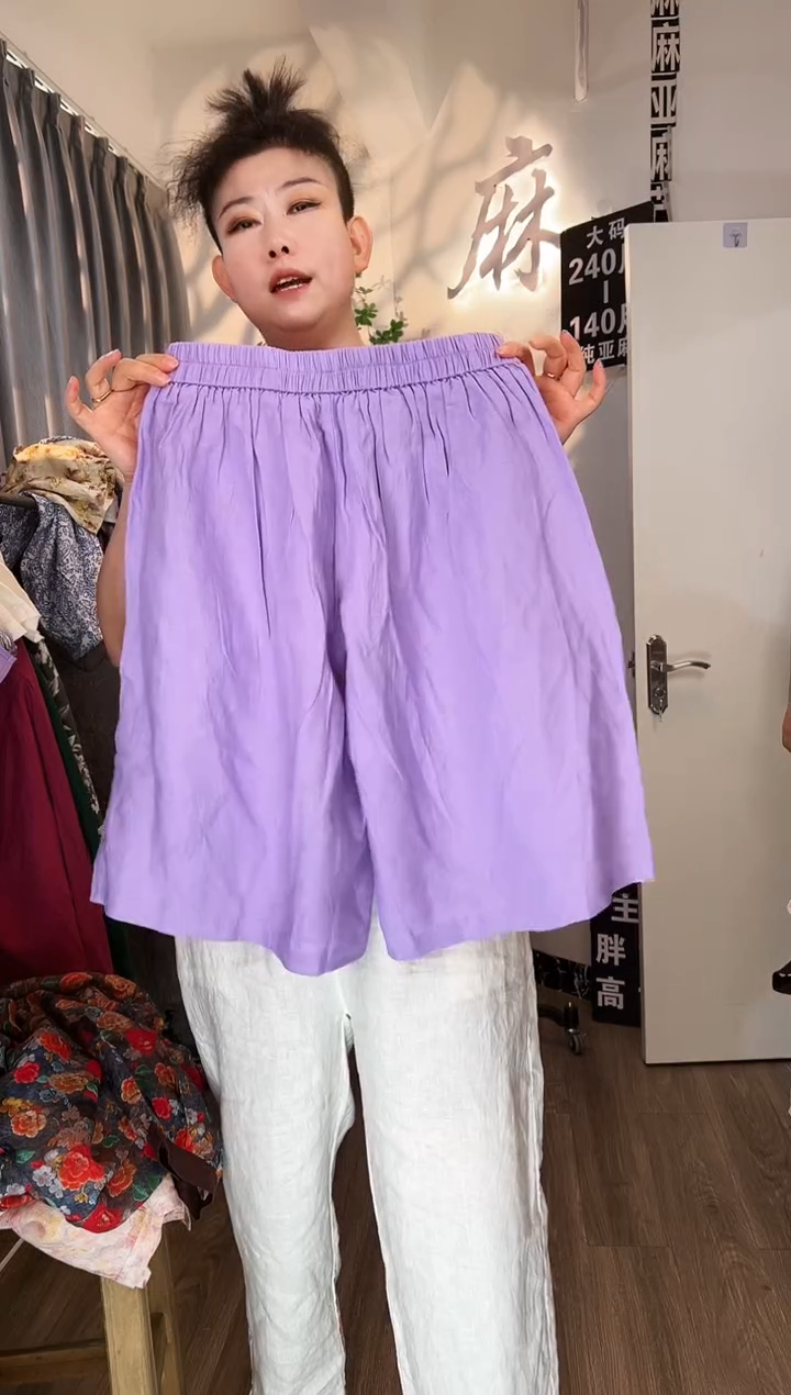 亚麻大码女装系列。