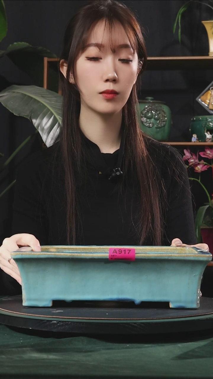 【石湾花盆】12寸长方盆917