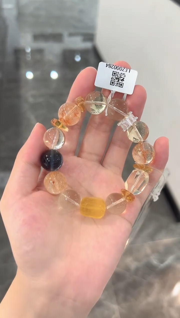 未镶嵌手串水晶手串