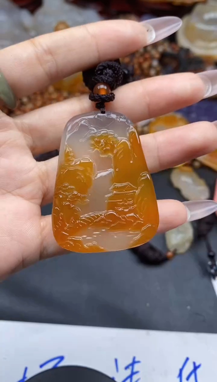 【闪购商品】玛瑙/玉髓颈饰未镶嵌 ll
