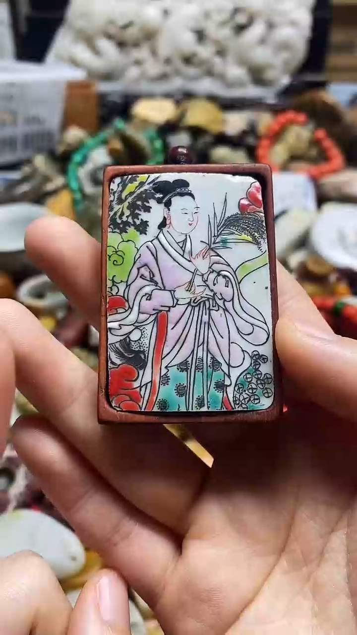 【闪购商品】瓷片瓷器 瓷片 摆件1个