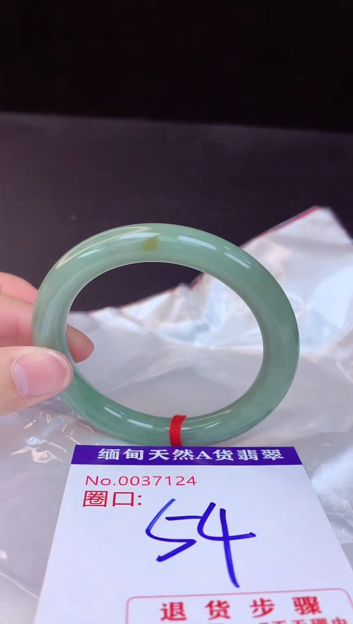 【闪购商品】翡翠手镯未镶嵌54+             