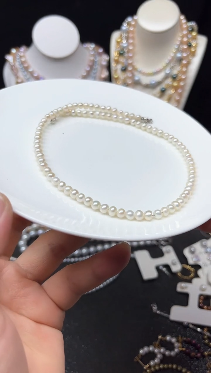 【闪购商品】淡水珍珠颈饰未镶嵌多人