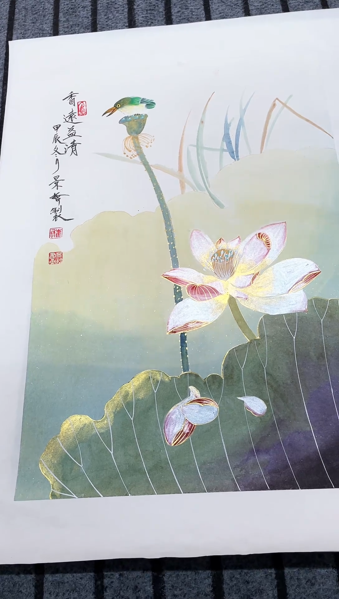 精品国画花鸟作品