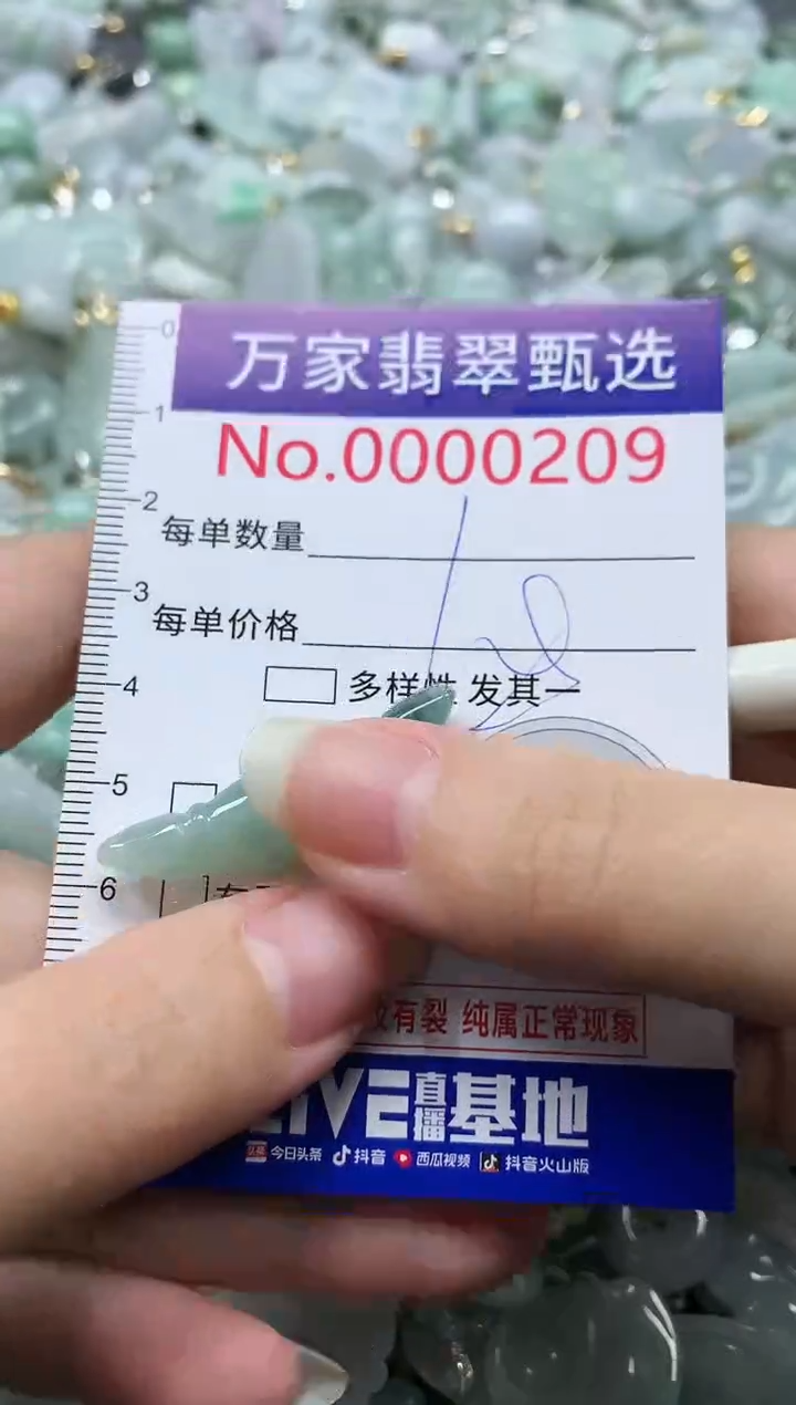 吊坠(不含链)未镶嵌翡翠0209