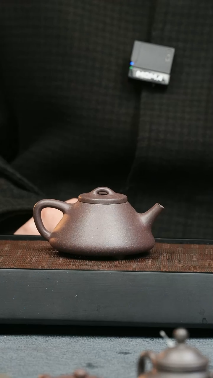 【闪购商品】紫砂茶壶五堂 子冶石瓢-底槽清