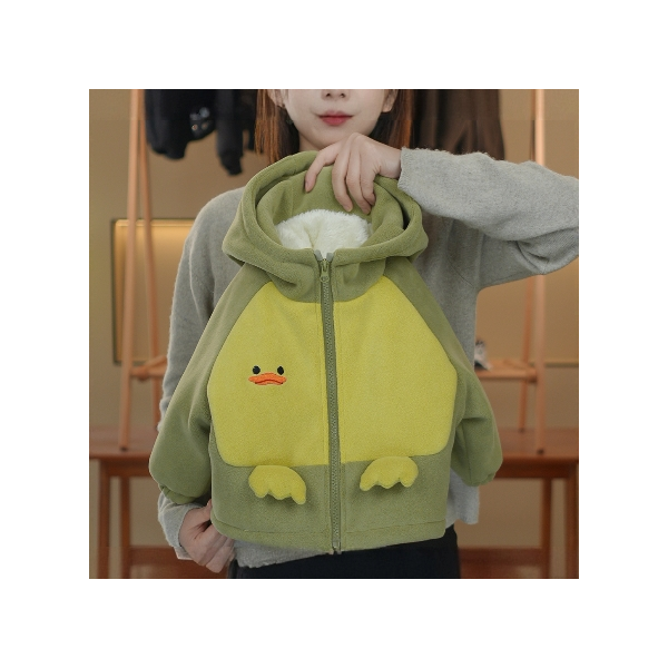 (与里)2025秋冬新品男童秋冬儿童帅气韩版拉链奥粒绒套装