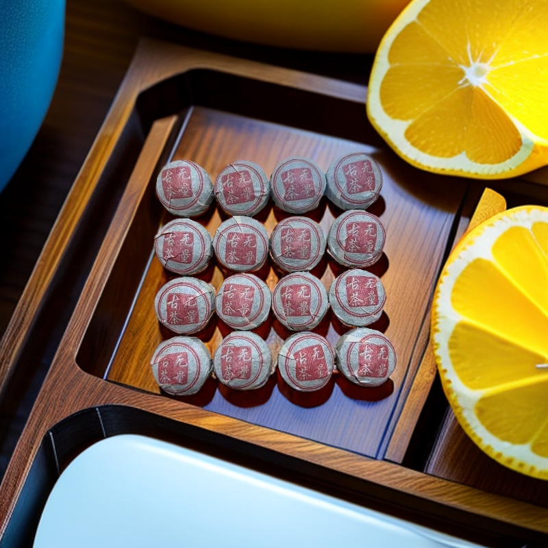 无量山-子弹头 普洱茶 熟茶 6-8克 2002年