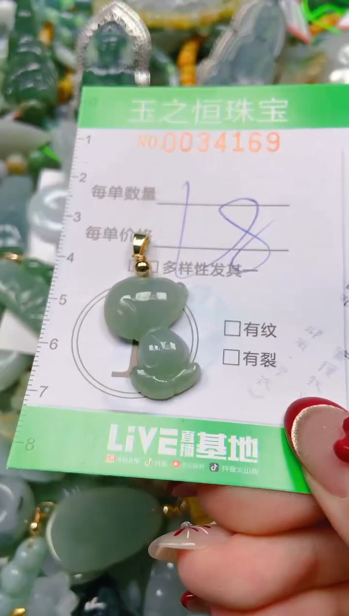 【闪购商品】翡翠颈饰未镶嵌闪购0034169