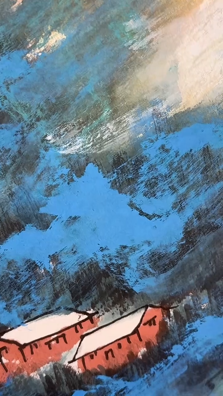 国画王炳杰手绘绘画作品4-18